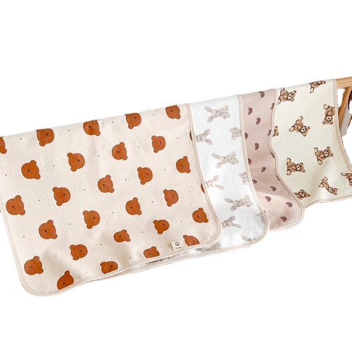 Diaper Pads for Babies, Waterproof and Washable, Flocked Cotton, Breathable, Baby Children Bedwetting Prevention, Non-Slip, Adult Menstrual Pads