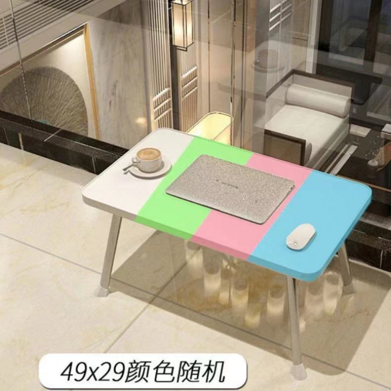 新款专用床上宿舍卧室阳台可折叠小桌子书桌电脑桌学习桌家具|undefined
