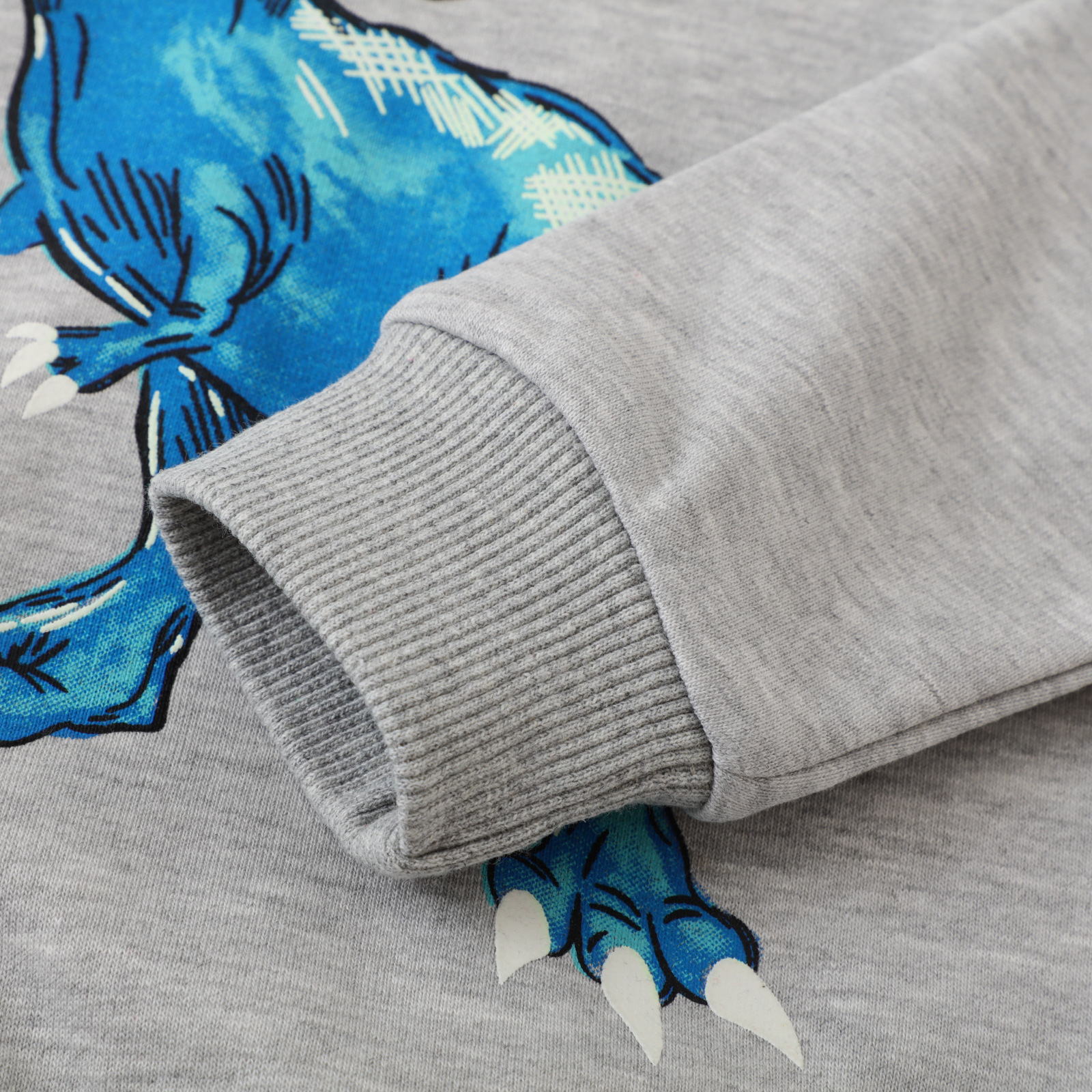 Fashion Dinosaur Cotton Hoodies & Sweaters display picture 4