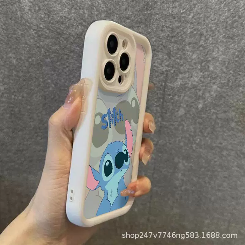 Чехол для телефона, совместим с Apple iPhone 11–16, милый мультяшный дизайн, лёгкий 0,02 кг
