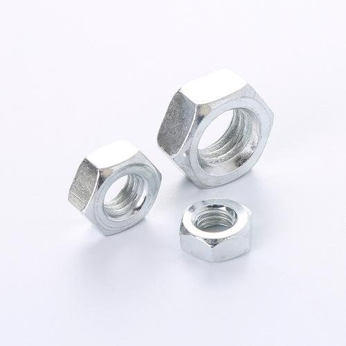 Iron hexagonal nut galvanized nut screw cap M3M4M5M6M8M10M12M14M16M18M20M22M24