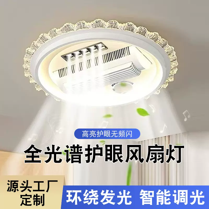 家用新款led吸顶灯客厅大厅主灯卧室书房护眼带蓝牙智能遥控灯具