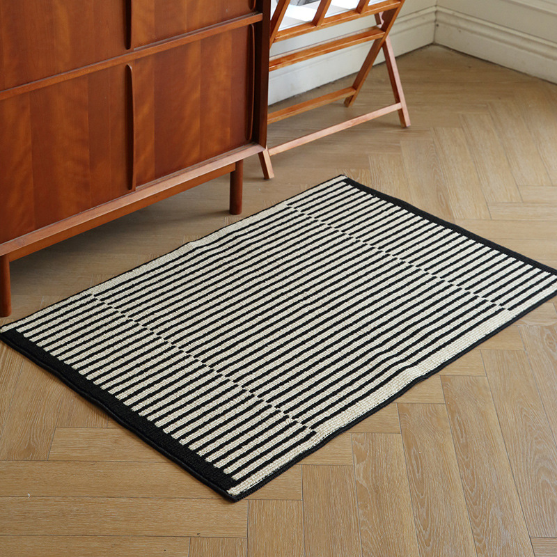 Alfombra de piso de entrada de alta calidad, alfombra de piso de entrada de lujo ligera, alfombra de polipropileno sin lavado, alfombra transfronteriza.