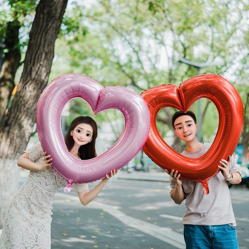 ウェディングローブ、結婚証明書、写真撮影グループ、装飾記念ラブバルーン、バレンタインデーのアレンジメント、カップルの手持ち小道具、結婚式|undefined
