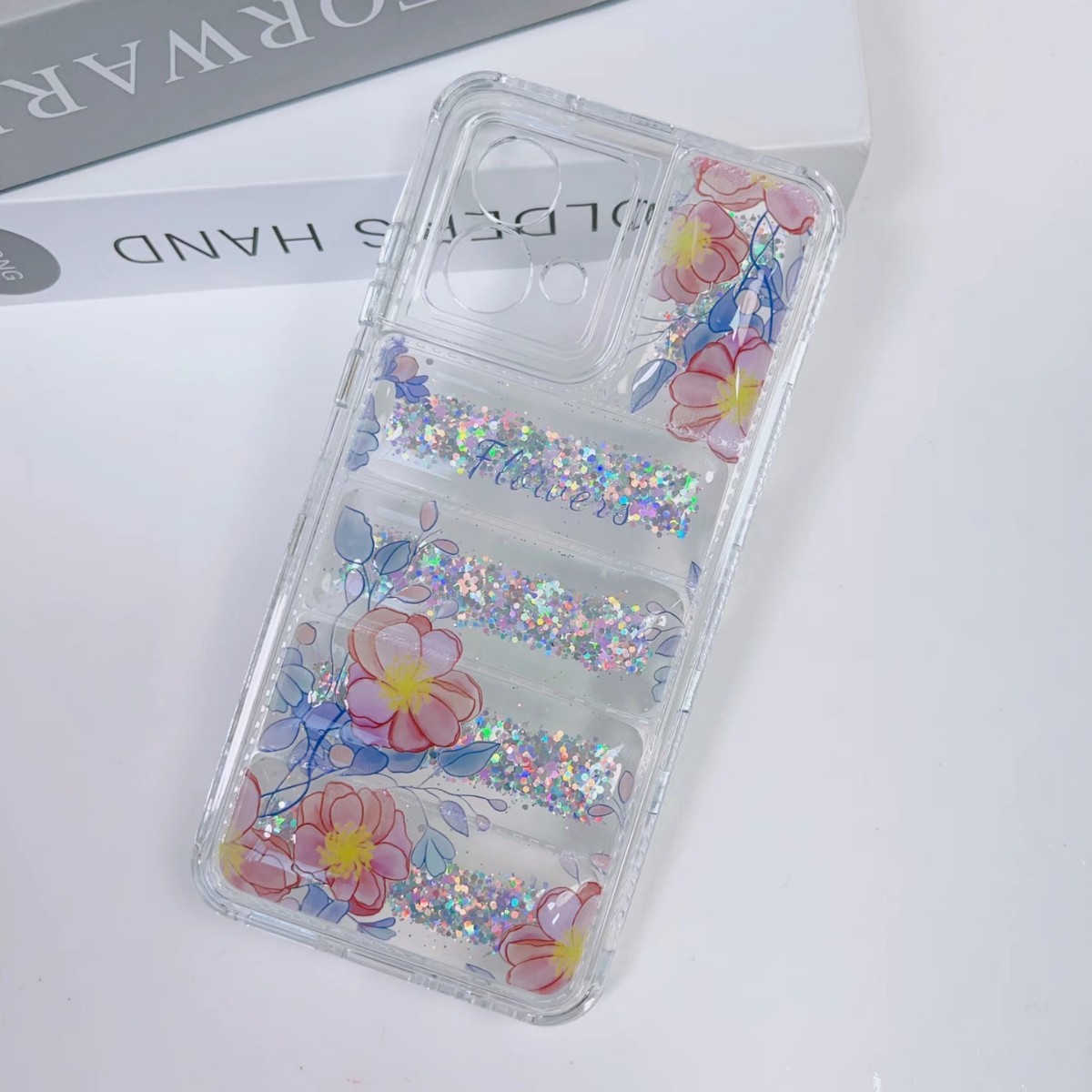 厂家直销热卖适用BALDEA35可爱花朵羽绒服AXON60Lite三合一手机壳