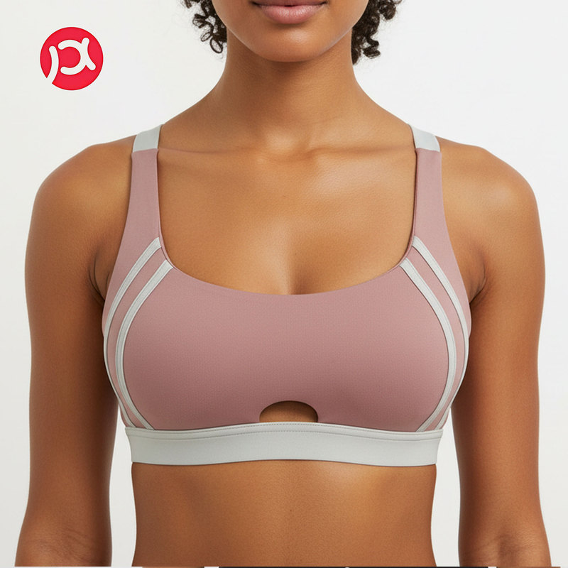 Beautiful Back Sports Bra Quick-Drying Fitness Sports Vest Shock-Proof Running Sports Bra Women's Amazon European and American Dropshipping