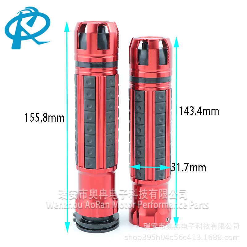Motorcycle Modified Handlebar Cover Full Cnc Aluminum Alloy Handle Throttle Grip Motorcycle Moped Modification Accessories