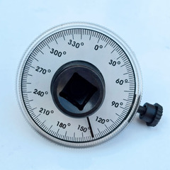 Angle torque gauge car angle measuring instrument torque meter angle meter angle ruler tool wrench cross-border