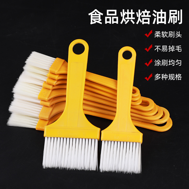 Cepillo de pintura, cepillo de salsa de barbacoa, cepillo de pintura, cepillo de limpieza, cepillo de plástico de lana suave, cepillo al por mayor