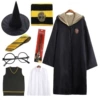 (Eight -piece set) Huang Single robe+tie+scarf+mirror frame+magic stick+wizard hat+shirt+sweater