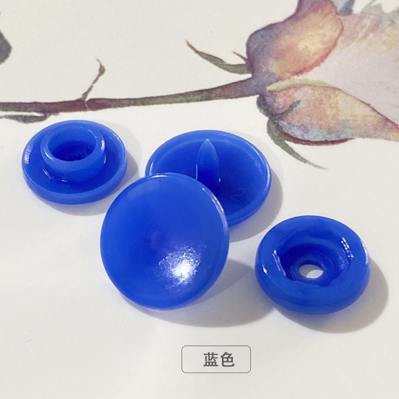 T3T5T8 impermeable con botón a presión de resina plástica, botones de ropa de bebé, botones invisibles, botones de color sin costura