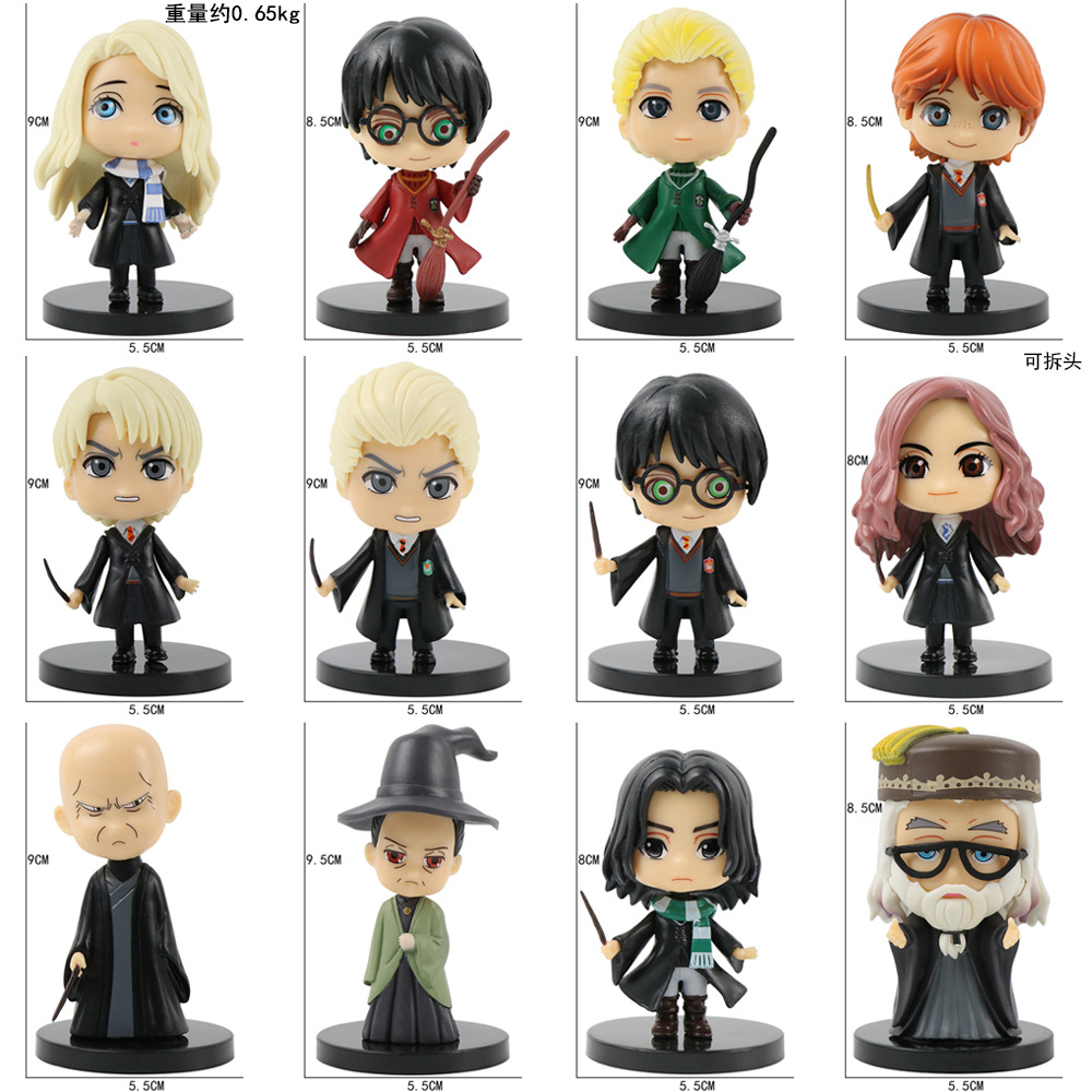 Harry Potter periférico hecho a mano modelo Herron personaje cuadro ciego muñeca decoración colección