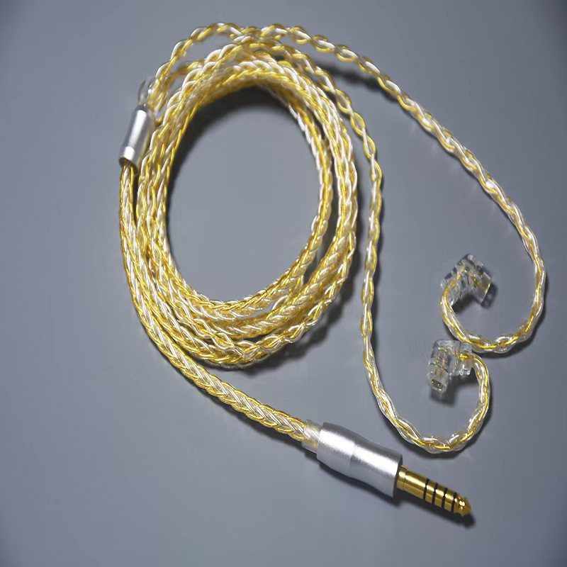 3.5MM2.5MM4.4MM镀银耳机MMCX，0.78MM，QDC，IM50,LS50等