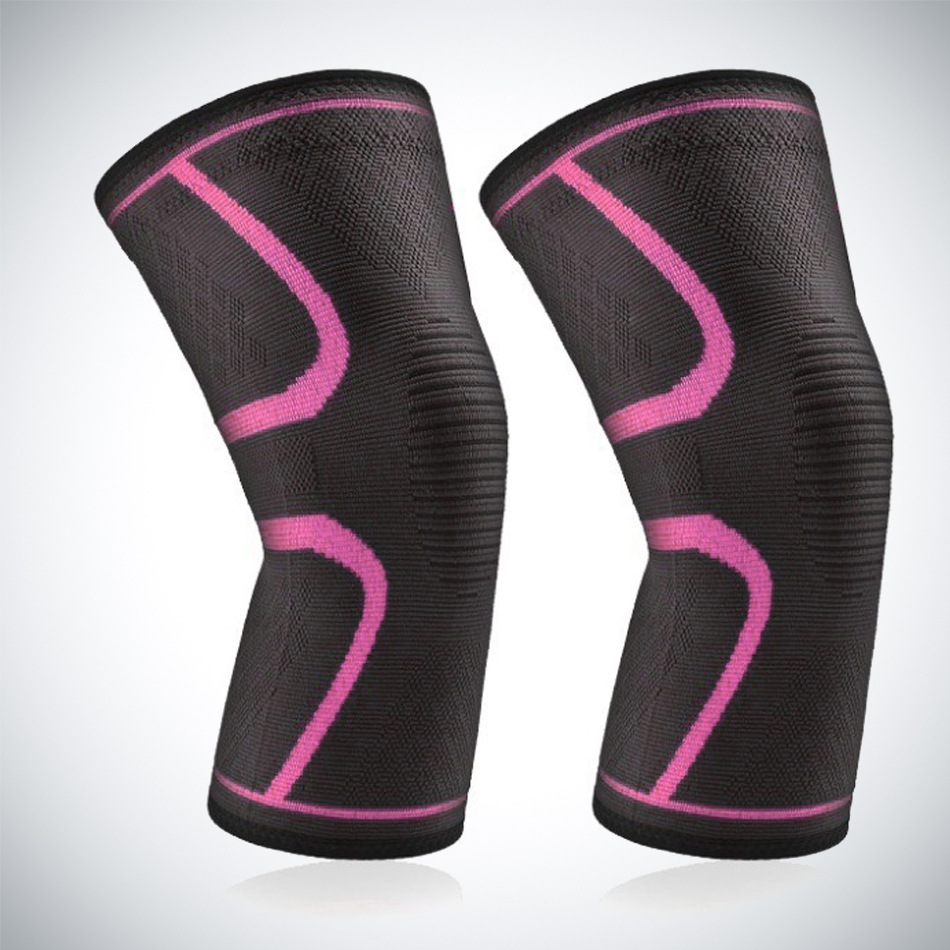 Rodilleras deportivas para hombres y mujeres Baloncesto Correr Escalada en cuclillas Leggings de fitness al aire libre Rodilleras antideslizantes y cálidas Protecciones deportivas