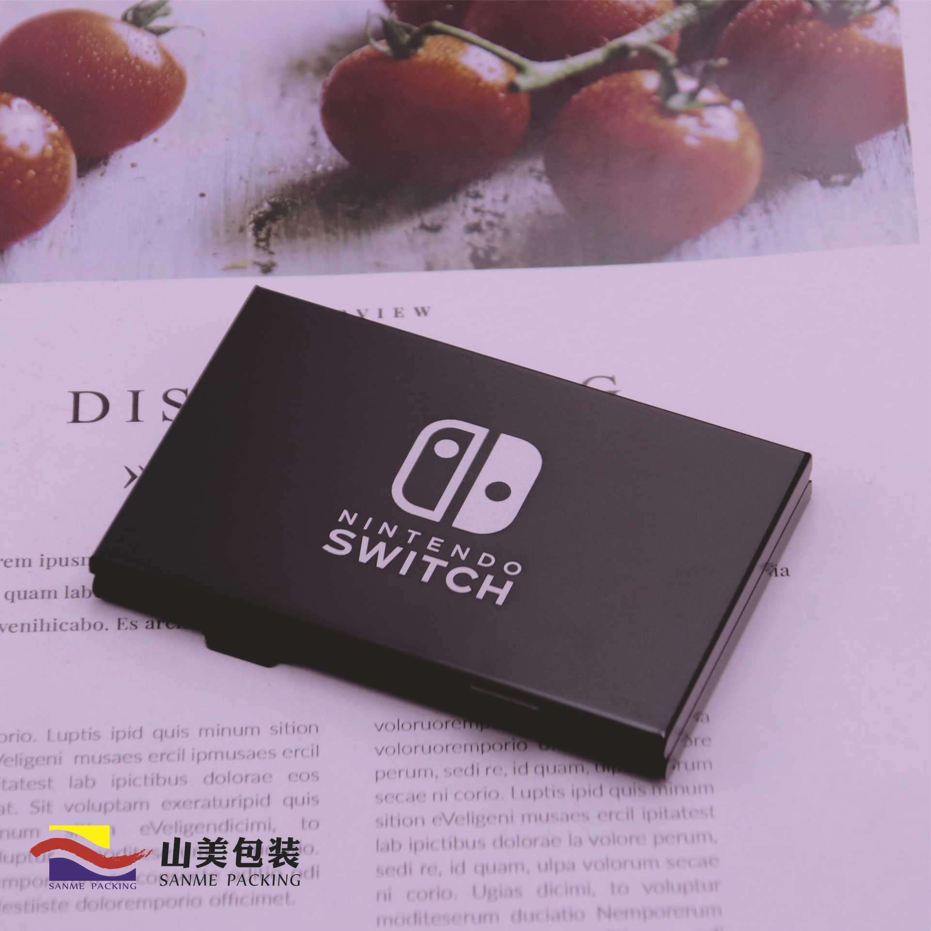 厂家供应金属铝盒包装储存任天堂SWITCH游戏卡盒双层卡盒收纳随身-阿里巴巴