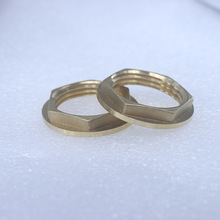 全铜 水箱接头 配法兰并帽