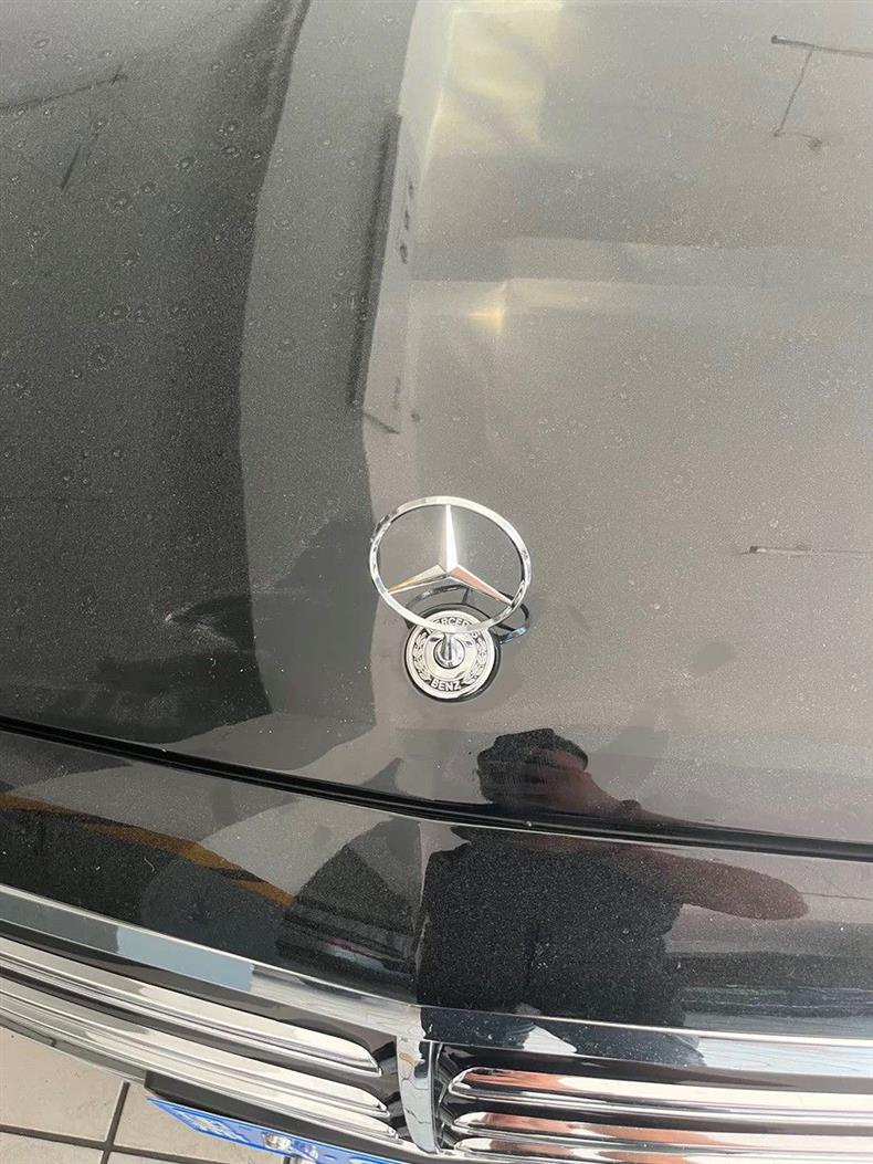 Mercedes-Benz engine hood emblem, C200L, E300L, C260L, S320L, S350 – modified front emblem