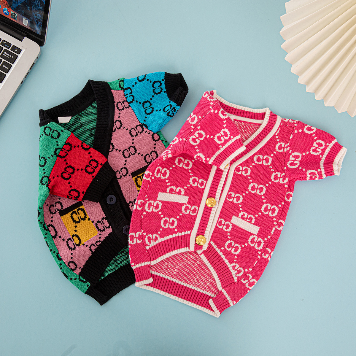 Factory direct sales trendy pet sweater in autumn and winter warmth…