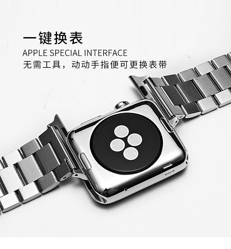 Suitable for apple watch strap, iwatch stainless steel magnetic strap, apple watch 89SE, Samsung Huawei gt Specification drawing