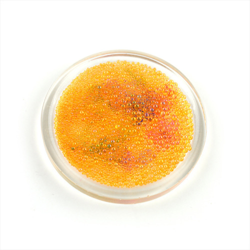 Floral Jiggle Glass Beads, Colorful Transparent Decorative Beads, Bubble Beads for DIY Accessories, Air Bubble Beads, Micro Beads