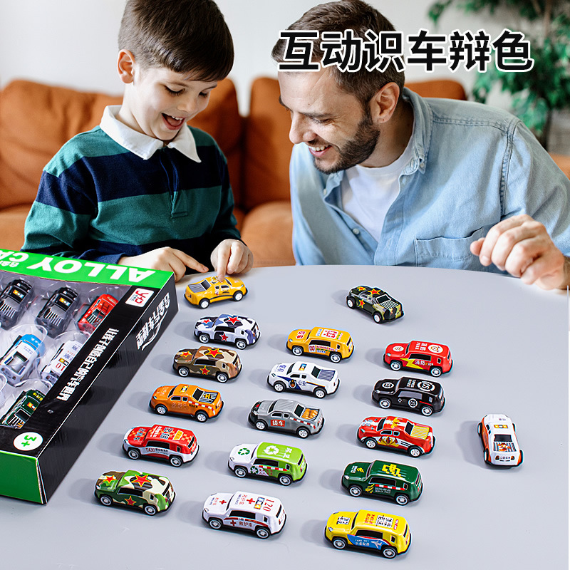 Juguete para niños Nuevo modelo de coche de aleación Aleación de ingeniería de aleación de coche modelo de puesto de juguete Venta caliente