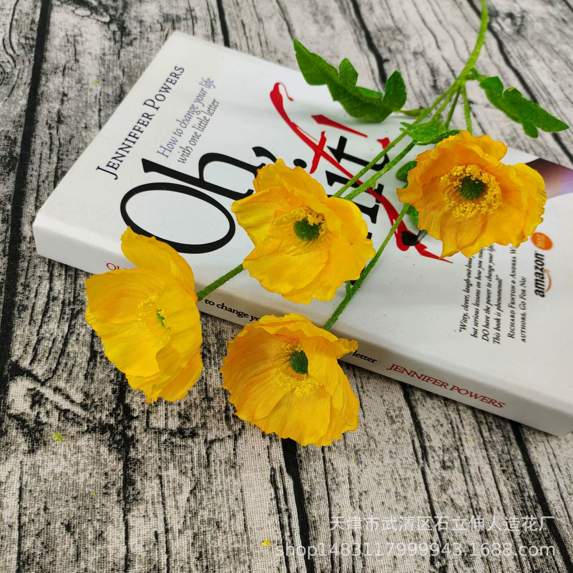 Manufacturer supplies artificial poppies, poppy flowers, wedding hall road leads, artificial flowers decoration, wholesale artificial flowers