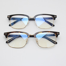 TF5635方款眼镜框 近视 眼镜架眼镜板材眼镜架进口T型金属不变色