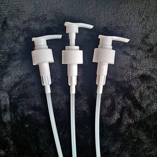 Direct sale of liquid soap pump head factory plastic spray head press head nozzle green white lotion press pump head