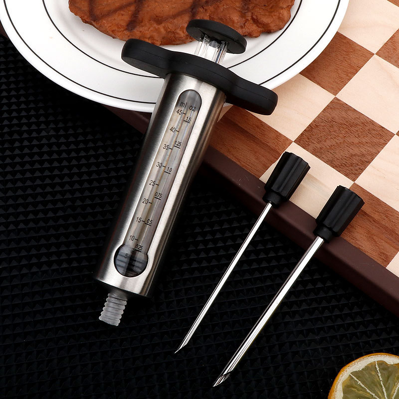 Steak Barbecue Turkey Syringe Stainless Steel 304/turkey marinade…