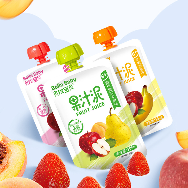 August Bella Baby Fruit Juice Puree 100g Fruit Puree Fruit Juice Puree Bagged Snacks Holiday Gift August Bella Baby Fruit Juice Puree 100g Fruit Puree Fruit Juice Puree Bagged Snacks Holiday Gift