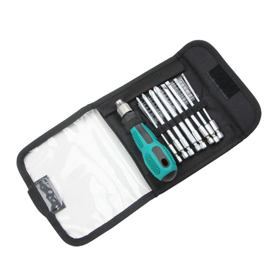 Destornillador multifuncional traje Reparación de electrodomésticos conjunto de 9 piezas combinación destornillador herramienta manual destornillador fábrica al por mayor