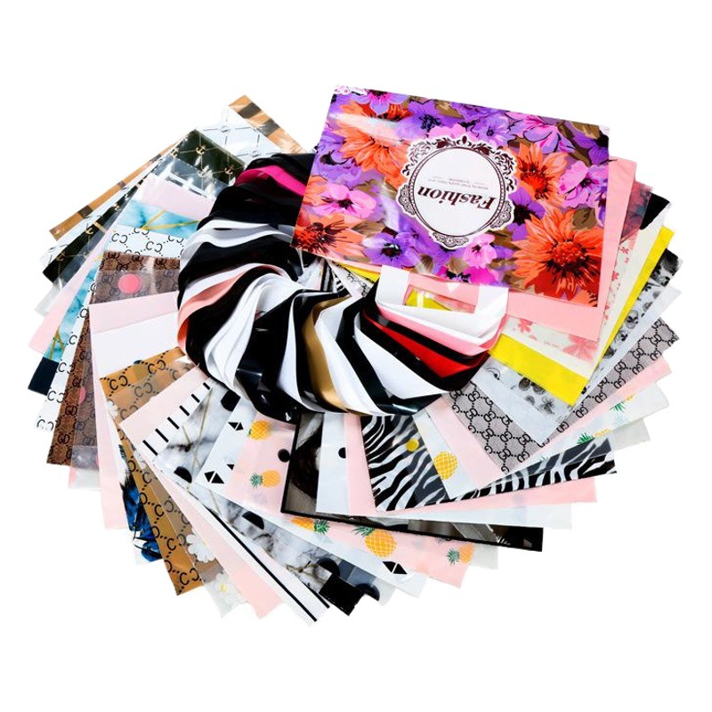 Bolsa de mano, bolsa para ropa, bolsa con logotipo impreso personalizado para ropa, bolsa de regalo, bolsa de cosméticos de plástico engrosado y duradero