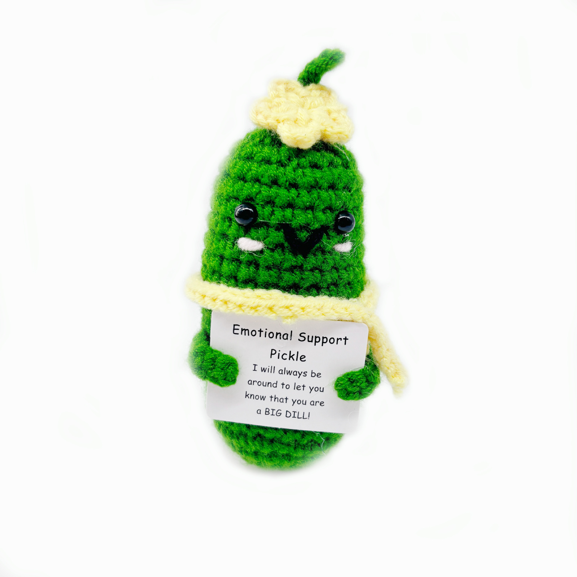 Transfronterizo al por mayor hecho a mano de punto de felpa de energía positiva de la patata emocional vegetal adornos de frutas de juguete pequeño regalo