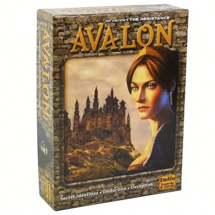 Cross-Border Avalon Series Board Game Strategy English Card Avalon Family Strategy Casual Party Game Card