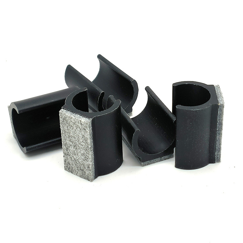 Fieltro de lana Almohadilla de pie en forma de U abierta Silla de arco almohadilla protectora silenciosa Silla de patín resistente al desgaste almohadilla protectora de muebles antideslizante