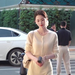 【现货】2025新款法式高级感两件套女秋冬慵懒风清冷感穿搭套装裙