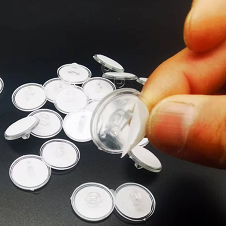 Disco pegajoso gancho colgante accesorios adhesivo transparente techo fuerte techo transparente cartel disco pequeño 2,2 cm gancho pegajoso