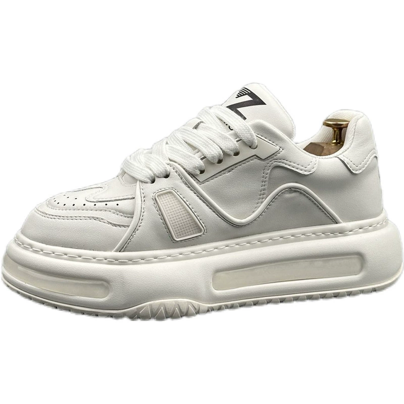 Sports men's summer white shoes platform, sneakers, high-quality style
