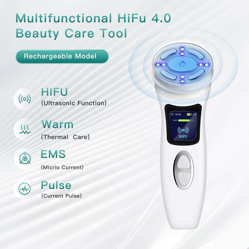 充电款四代MINI HIFU超声刀美容仪微电流脸部提拉紧致嫩肤按摩仪|undefined