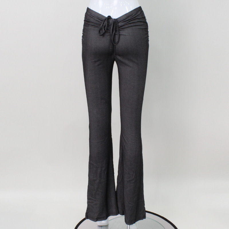 Sexy Sheath Hip Raise Slim Fit Slim Flare Pants| Summer Trousers O1CN01SNDrBt2GIOC9DmqAA !!2206600168992 0 cib