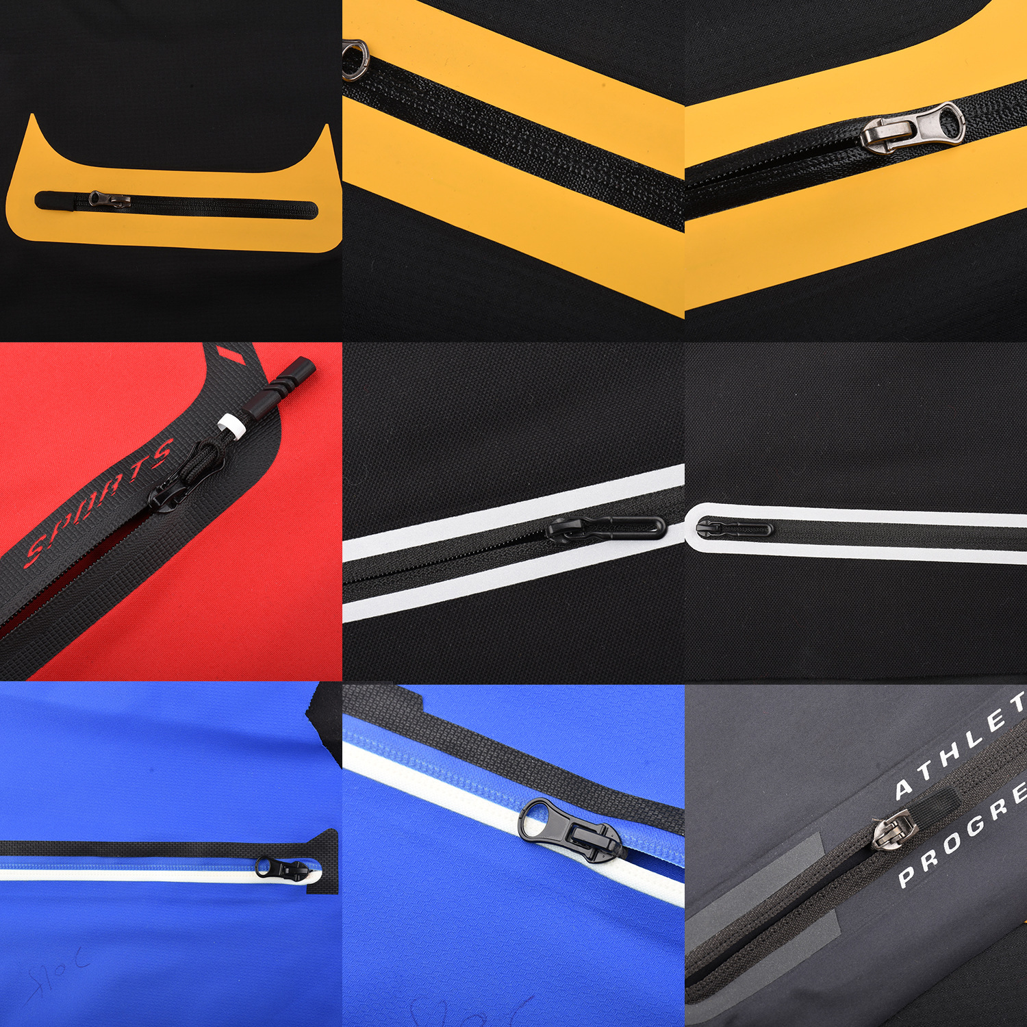 东莞厂家承接激光无缝口袋加工镭射无缝开袋拉链粘合口袋压胶