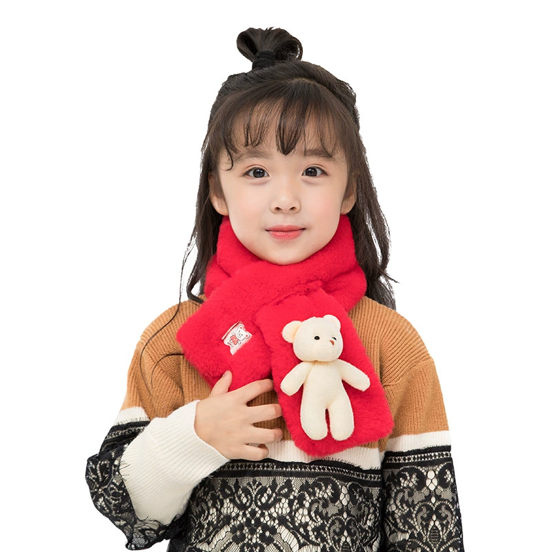 Children's demi-season cartoon warm scarf for boys
