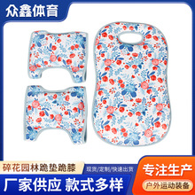 跨境户外园林跪垫潜水料印花eva园艺坐垫碎花瑜伽海绵花园跪垫