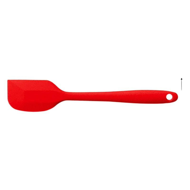 Large Small size integrated silicone scraper temperature-resistant silicone scraper cream cake spatula baking spatula