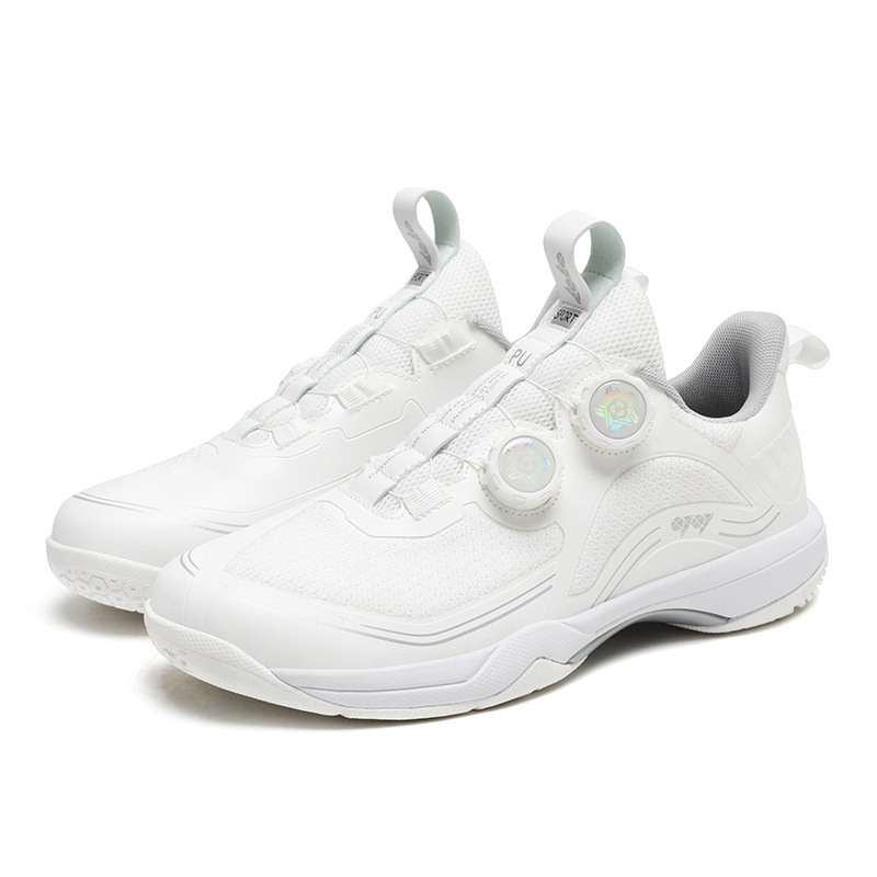Nuevos zapatos de tenis de mesa botón rotativo zapatos de bádminton zapatos de entrenamiento de tenis para hombres y mujeres