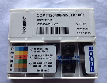 山高数控刀头CCMT09T308-MF2 CP500瑞典山高刀具批发