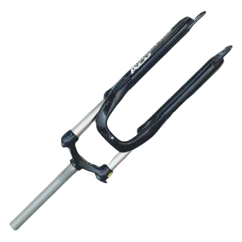 Велосипед 26-дюймовый амортизатор передняя вилка Универсальный 26-дюймовый горный велосипед жирный амортизатор алюминиевый плечевой замок дисковый тормоз передняя вилка