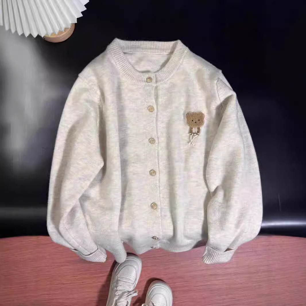 Knitted autumn sweater