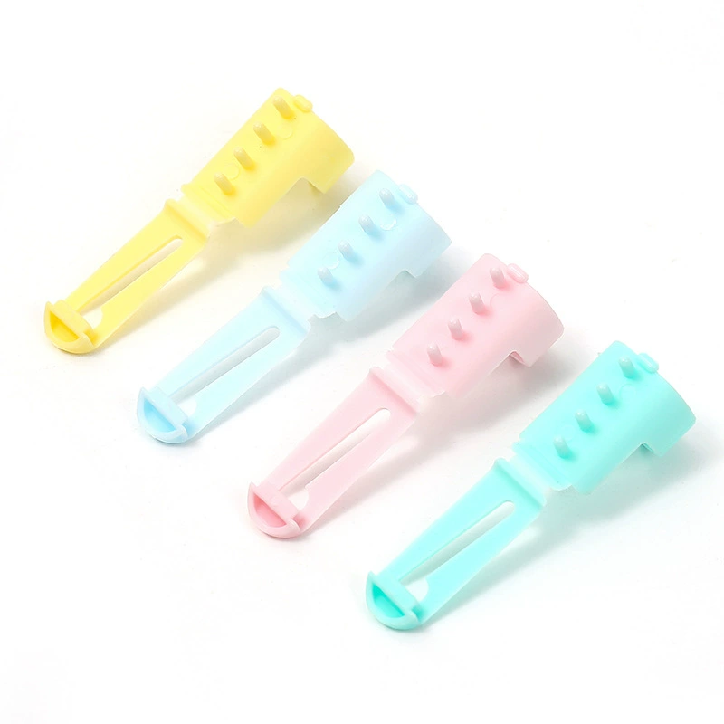 Цветной палец шерстяной разделитель ручной свитер вязаный инструмент гаджет обмотка пластиковый шерстяной разделитель