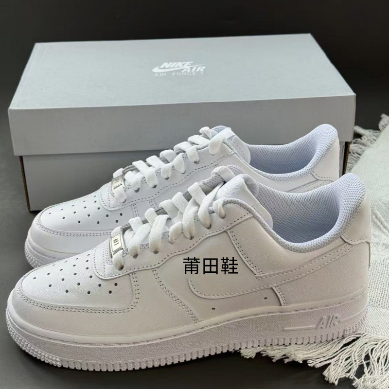 Zapatillas deportivas AF1 Air Force One Putian transfronterizas, zapatillas bajas clásicas blancas puras y versátiles, calzado deportivo informal resistente al desgaste. image 3